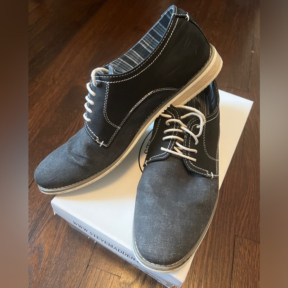 Steve Madden suede and canvas men’s size 12